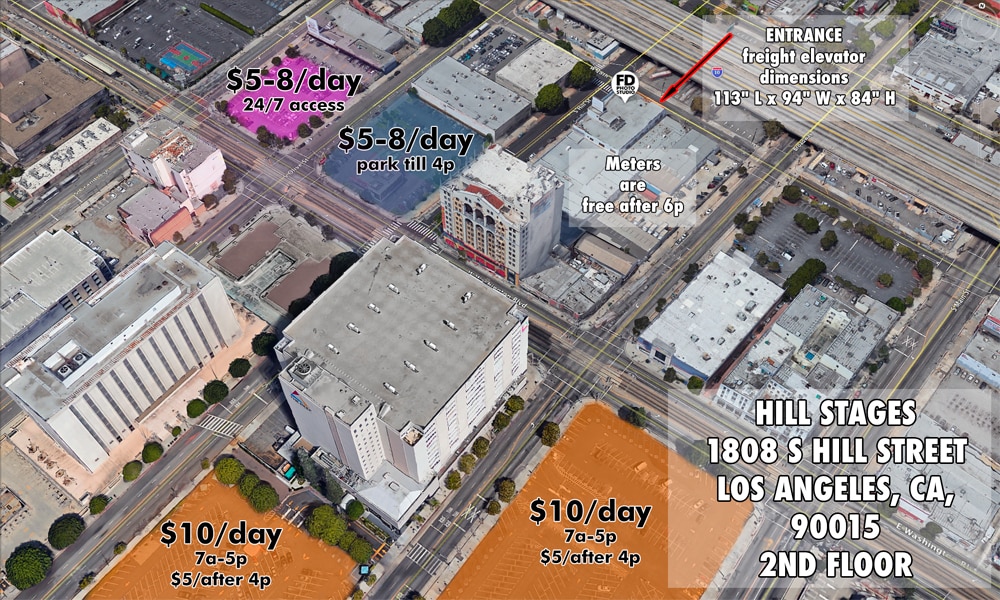 1808 S Hill Photo Studio Parking