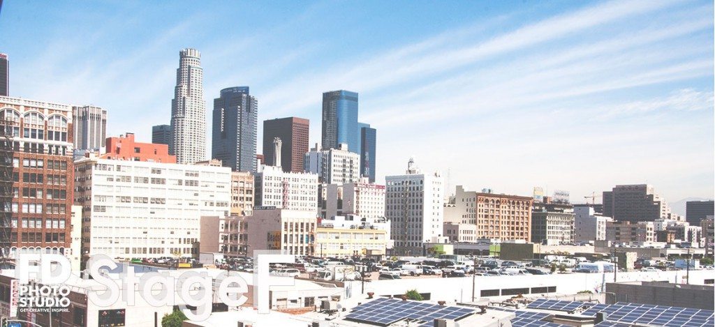 New Studio! Stage F -View, Stage F, Skyline, Rental Studio, Rental, Portrait, Photography Studio, photography, Los Angeles, Headshot, FD photo studio, fashion, DTLA