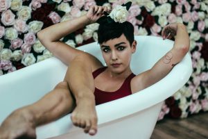 Raychel Weiner for The Glass Camera -The Glass Camera, Rose wall, Rental Studio, Raychel Diane Weiner, Photoshop, Photoshoot, photography services, photographer, Photo Studio, Model, Los Angeles, FD photo studio, DTLA, Bianca Gerasia, Art Stages, Art 3, !done