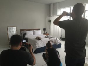 Authenticity 50 and  Jaxon the Pug -wrongron, Wrong Ron, Shot at FD Photo Studio, Ryan Bertroche, Rental Studio, Photoshop, Photoshoot, photography services, photographer, Photo Studio, Maggie Zulovic, Los Angeles, Jacquelyn Umof, Filming Location, FD photo studio, Ecommerce, DTLA, domestic manufacturer, blog, bedding, Authenticity 50, !done