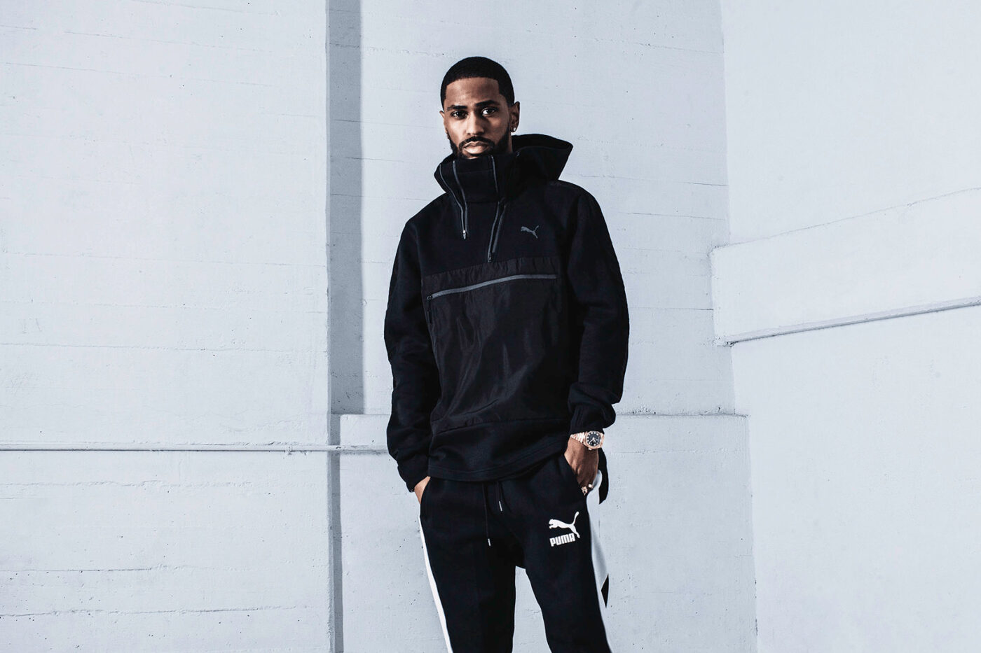 BIG SEAN visits FD Photo Studio -wrongron, Wrong Ron, Studio Photography, Stage C, sportswear, Shot at FD Photo Studio, rental stages, PUMA, Photoshop, Photoshoot, photography services, photographer, Los Angeles, Hypebeast, FD photo studio, DTLA, clothing line, blog, Big Sean, !done, !Cv2