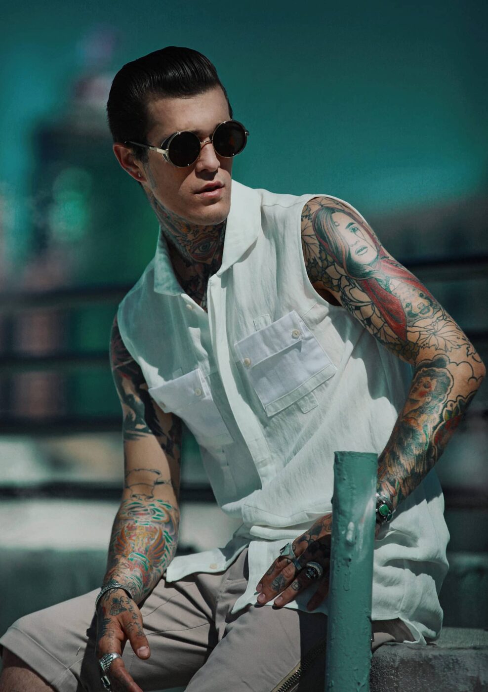 Jimmy Quaintance for SIXELAR -wrongron, Wrong Ron, Studio Photography, sixelar, Shot at FD Photo Studio, rooftop, rental stages, Photoshop, Photoshoot, photography services, photographer, outdoors, Los Angeles, jimmy quaintance, FD photo studio, DTLA, Dariya Dolgacheva, blog, Art location, Alexia Rosario, !done