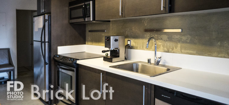 Red Brick Loft available for photo and video shoot rental in downtown LA