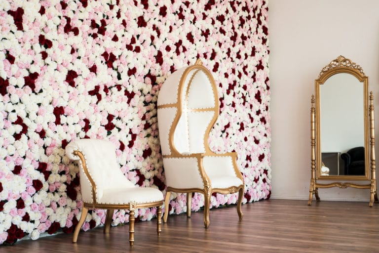 rose wall photo and video studio rental in Los Angeles rose wall photo and video studio rental in Los Angeles