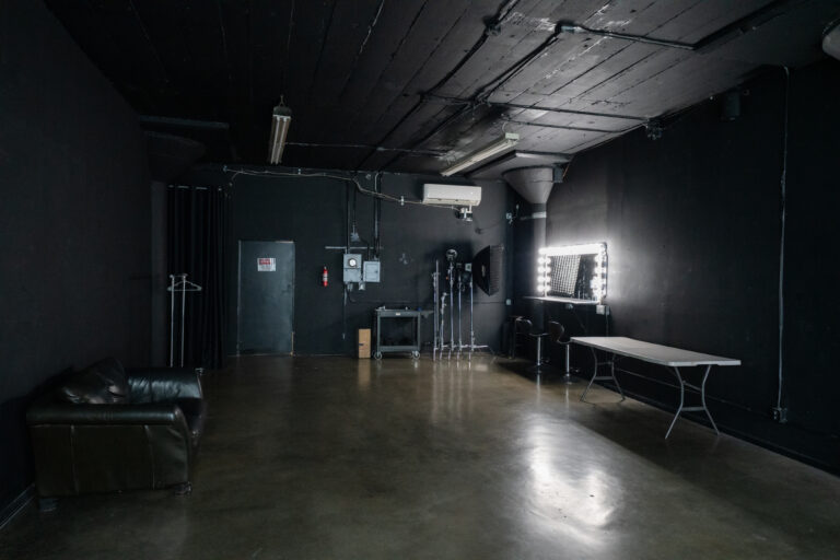 Blackout Photo Studio in Los Angeles with LED lights_Studio B_2