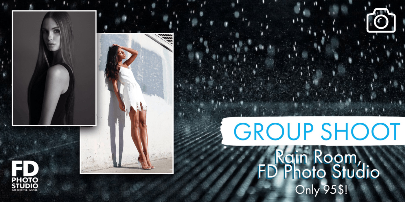 Rain Room Group Shoot w/ Models: Come Play with Light and Raindrops! | FD Photo Studio Rain Room Group Shoot w/ Models: Come Play with Light and Raindrops! | FD Photo Studio