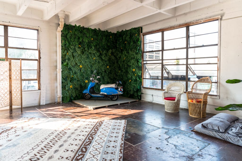 Jungle Themed photo Studio available for rental in Los Angeles