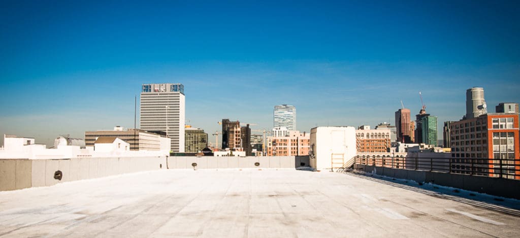 Rooftop available for photo and video rental in Los Angeles