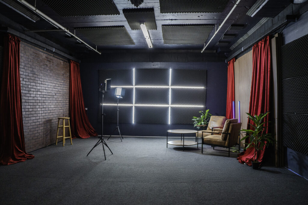 Introducing Our New Soundproof Podcast Studio in DTLA -