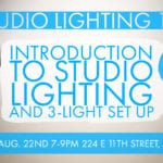 Studio Lighting 101: Introduction to Studio Lighting and 3-Light Set Up Studio Lighting 101: Introduction to Studio Lighting and 3-Light Set Up -Workshop, Toma Kostygina, Studio Lighting, FD photo studio, Class, 3 light set up