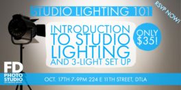 Studio Lighting 101 - Introduction to Studio Lighting and 3Light Set up MEET UP-4