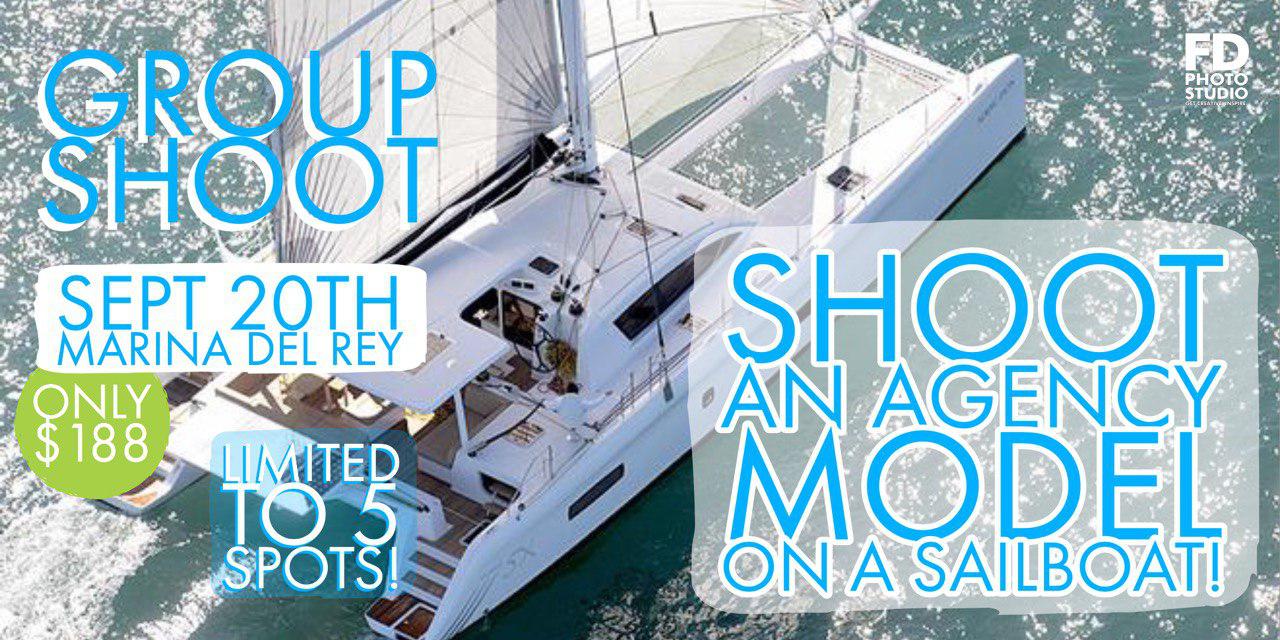 Group Shoot on a Sailboat! Last Chance | FD Photo Studio