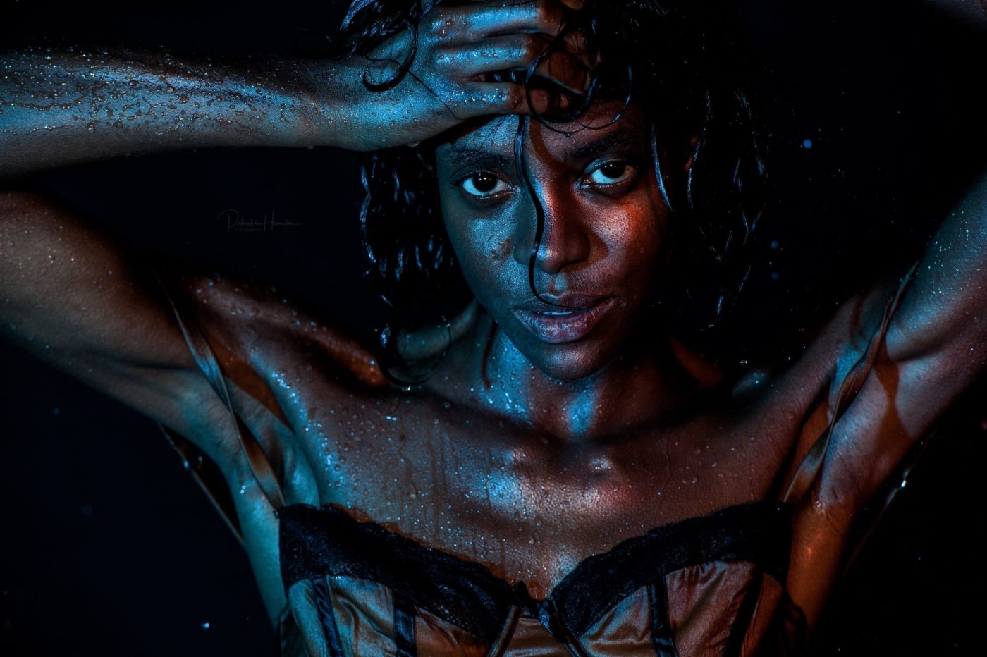 Patricklee Hamilton + Algo Brehane -wrongron, Wrong Ron, wet photography, Studio Photography, shower stage, Shot at FD Photo Studio, rental stages, rain room, rain photography, Photoshop, Photoshoot, photography services, photographer, Patricklee Hamilton, Model, Los Angeles, FD photo studio, DTLA, blog, blackout stage, beauty shoot, Algo Brehane, !Hill7, !done