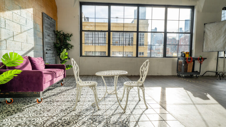LIC 7 - Loft-like photo studio in NY with Moroccan tile in NY