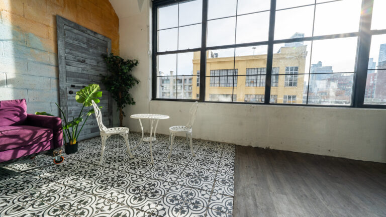 LIC 7 - Loft-like photo studio in NY with Moroccan tile in NY
