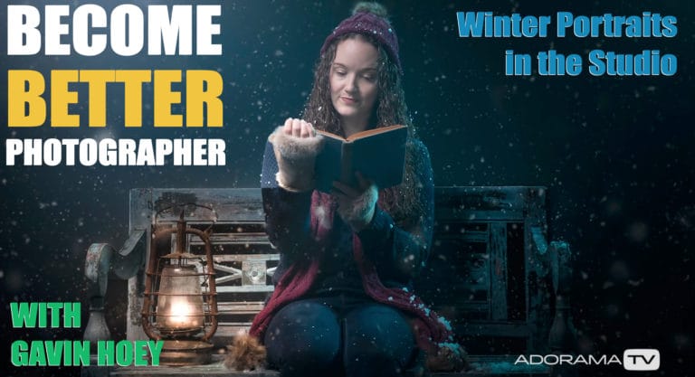 Become Better Photographer: Winter Portraits in the Studio with Gavin Hoey Become Better Photographer: Winter Portraits in the Studio with Gavin Hoey