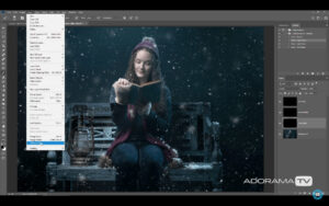 Become Better Photographer: Winter Portraits in the Studio with Gavin Hoey -Winter Portraits in the Studio, Tutorial, Studio Photography, Shot at FD Photo Studio, rental stages, quick tips, Photoshop, Photoshoot, Photography blog, paid photography, modeling, Los Angeles, How To, gear, gallery, FD photo studio, fashion photographer, DTLA, David Hoey, blog, Adorama TV