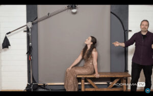 Fine Art Festive Photo: Winter Portraits in the Studio with Gavin Hoey -Tutorial, Studio Photography, Shot at FD Photo Studio, rental stages, quick tips, Photoshop, Photoshoot, Photography blog, paid photography, modeling, Los Angeles, How To, gear, gallery, Festive Fine Art Portrait, FD photo studio, fashion photographer, DTLA, David Hoey, blog, Adorama TV