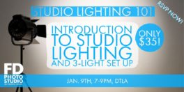 Studio Lighting 101 - Introduction to Studio Lighting and 3Light Set up MEET UP-5