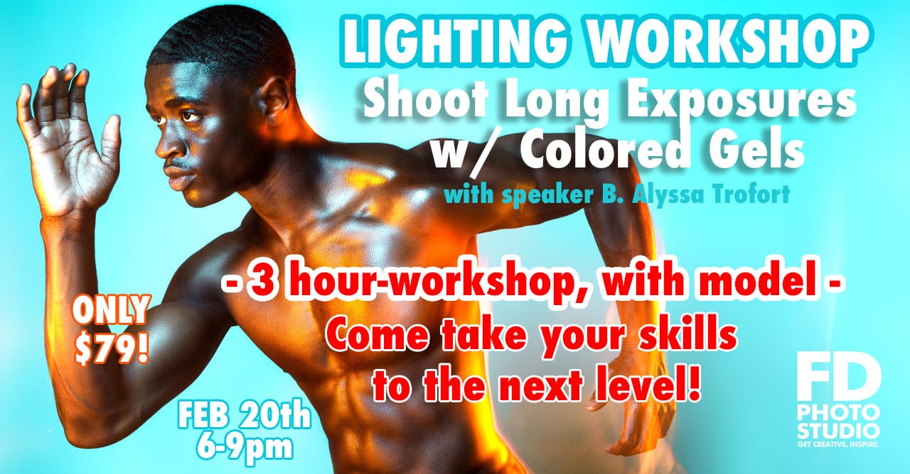 How to Shoot Long Exposures with Colored Gels: Workshop | FD Photo Studio