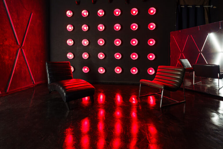 LIC 4 - a Blackout Studio for rent near me New York with RGB lights, X-lights, Concrete Wall, Black gloss floor and two different French Walls LIC 4 - a Blackout Studio for rent near me New York with RGB lights, X-lights, Concrete Wall, Black gloss floor and two different French Walls