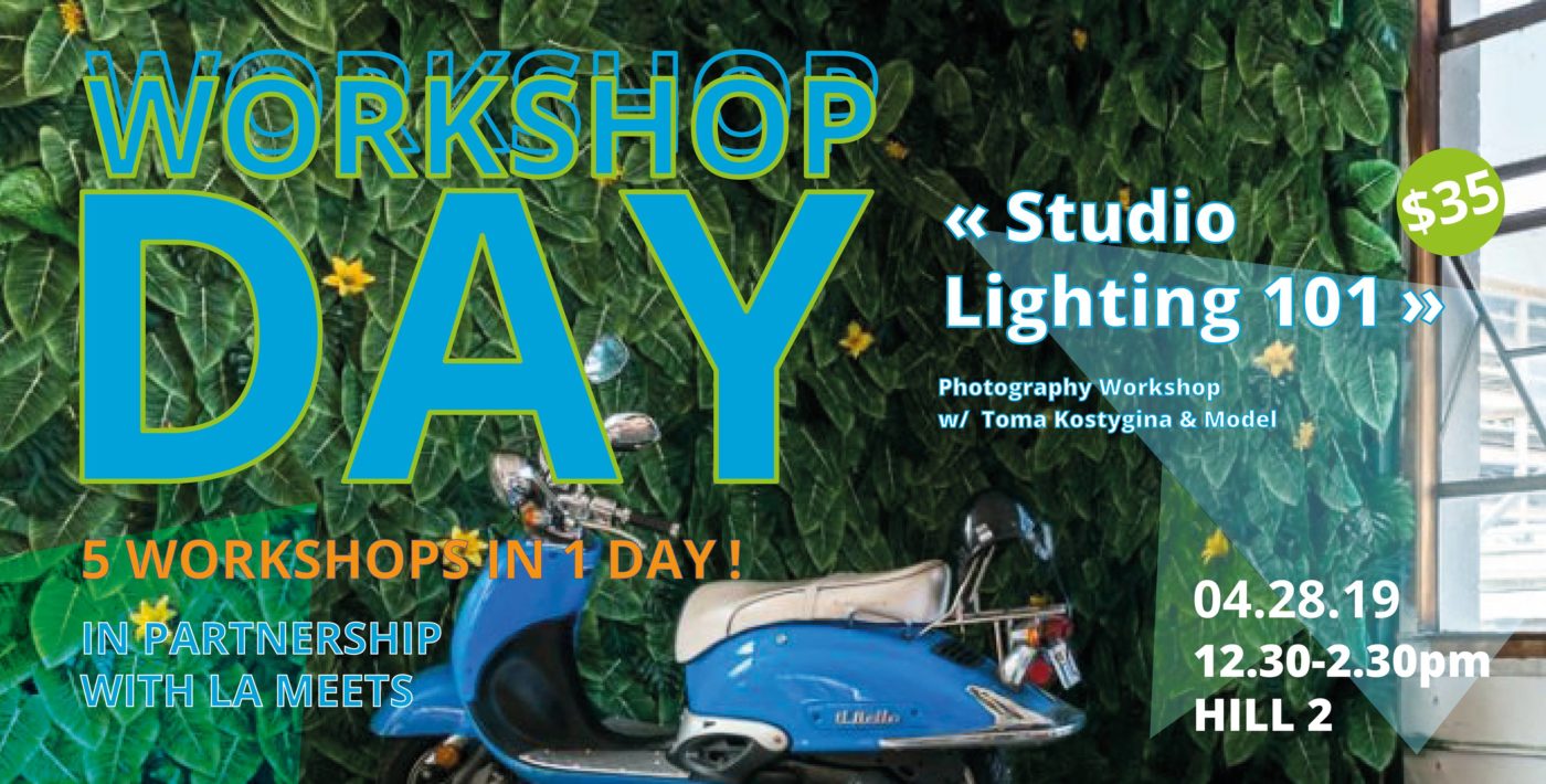 WORKSHOP DAY: "Studio Lighting 101" w/ Toma Kostygina & Model | FD Photo Studio WORKSHOP DAY: "Studio Lighting 101" w/ Toma Kostygina & Model | FD Photo Studio