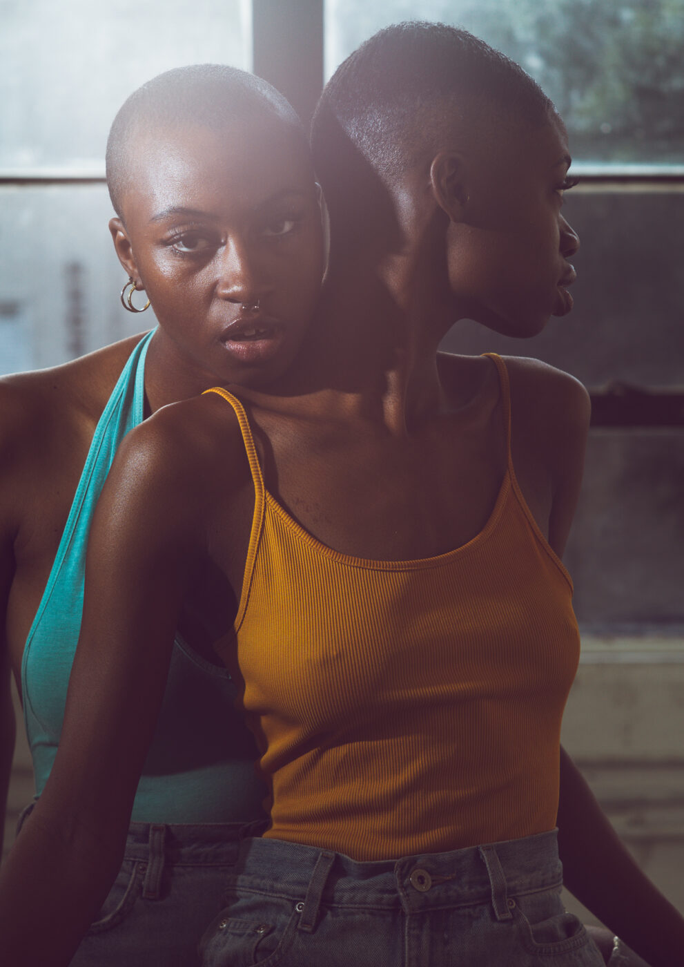 "Twin" Shoot Of Nigeria And Tyra -wrongron, Wrong Ron, Tyra, Studio Photography, slimtheweirdo, Shot at FD Photo Studio, rental stages, Photoshop, Photoshoot, photography services, photographer, Nigeria, Nicholas James, Model, Los Angeles, FD photo studio, DTLA, blog, beauty shoot, "Twin" Shoot Of Nigeria And Tyra, !Hill4, !done, __unnmd__