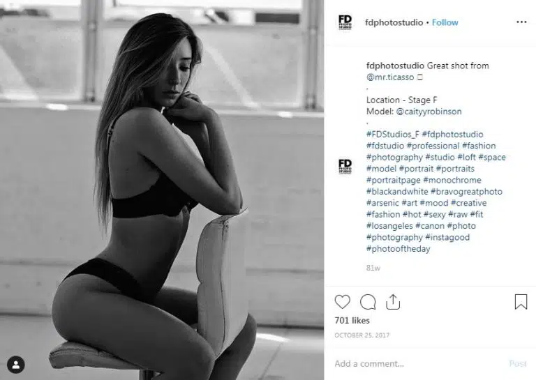 Photoshoot at Studio F