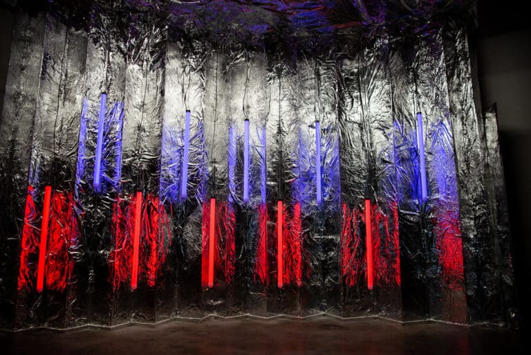 Glowing LED light wall available with Hill 8 photo studio rental Glowing LED light wall available with Hill 8 photo studio rental
