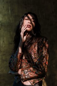 Rebecca Dias By Zuzanna Gerulewicz -Zuzanna Gerulewicz, Yvette Nolasco, wrongron, Wrong Ron, white leather comfy chair, Studio Photography, rental stages, Rebecca Dias By Zuzanna Gerulewicz, Rebecca Dias, Photoshop, Photoshoot, photography services, photographer, Model, Los Angeles, FD photo studio, DTLA, blog, bed photoshoot, bed, beauty shoot, antique green chairsshot at FD Photo Studio, !Hill1, !done