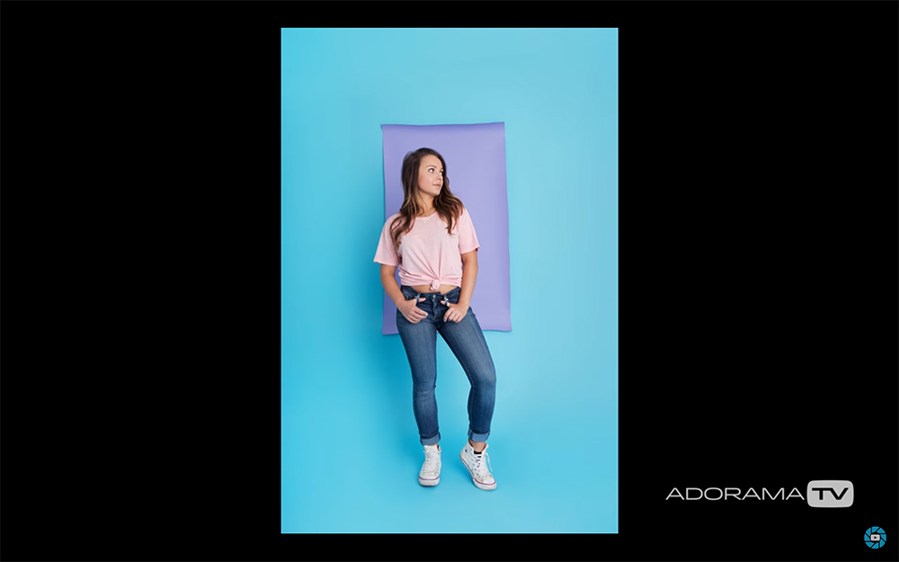 Become Better Photographer: Using Paper Backdrops  with Elaine Torres -Using Paper Backdrops with Elaine Torres, Tutorial, Studio Photography, Shot at FD Photo Studio, rental stages, quick tips, Photoshop, Photoshoot, Photography blog, paid photography, modeling, Los Angeles, How To, gear, gallery, FD photo studio, fashion photographer, Elaine Torres, DTLA, blog, Adorama TV