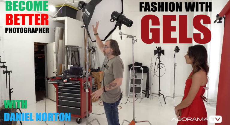 Become Better Photographer: Fashion with gels with Daniel Norton Become Better Photographer: Fashion with gels with Daniel Norton
