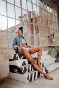 Stunning Shots By Sezen Tezic -wrongron, Wrong Ron, white leather comfy chair, Stunning Shots By Sezen Tezic, Studio Photography, Sezen Tezic @sezen.tezic, rental stages, Photoshop, Photoshoot, photography services, photographer, Model, Los Angeles, Kianna Marie @kiannaari_, FD photo studio, DTLA, blog, bed photoshoot, bed, beauty shoot, antique green chairsshot at FD Photo Studio, !Hill1, !done