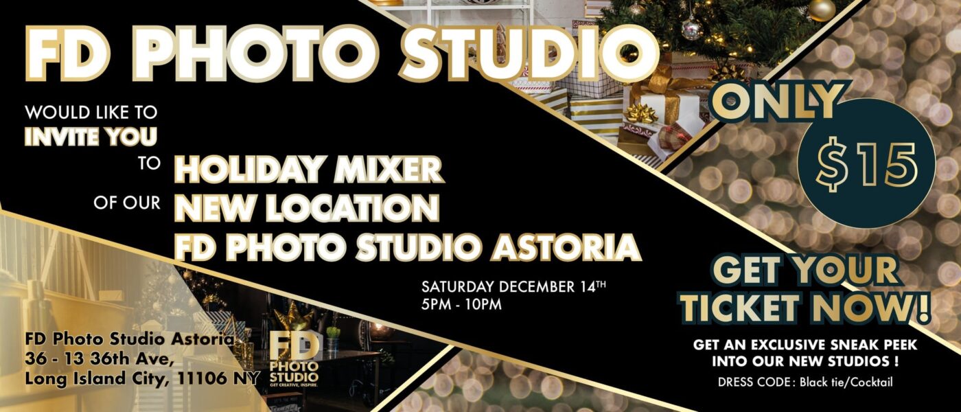 NYC Holiday Photography Mixer + New Studio Early Access | FD Photo Studio NYC Holiday Photography Mixer + New Studio Early Access | FD Photo Studio