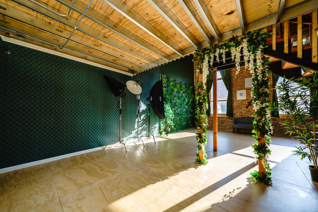 New Blackout, Daylight, Rain Room, Cycwall, Moroccan Studios for rent in Chicago. -