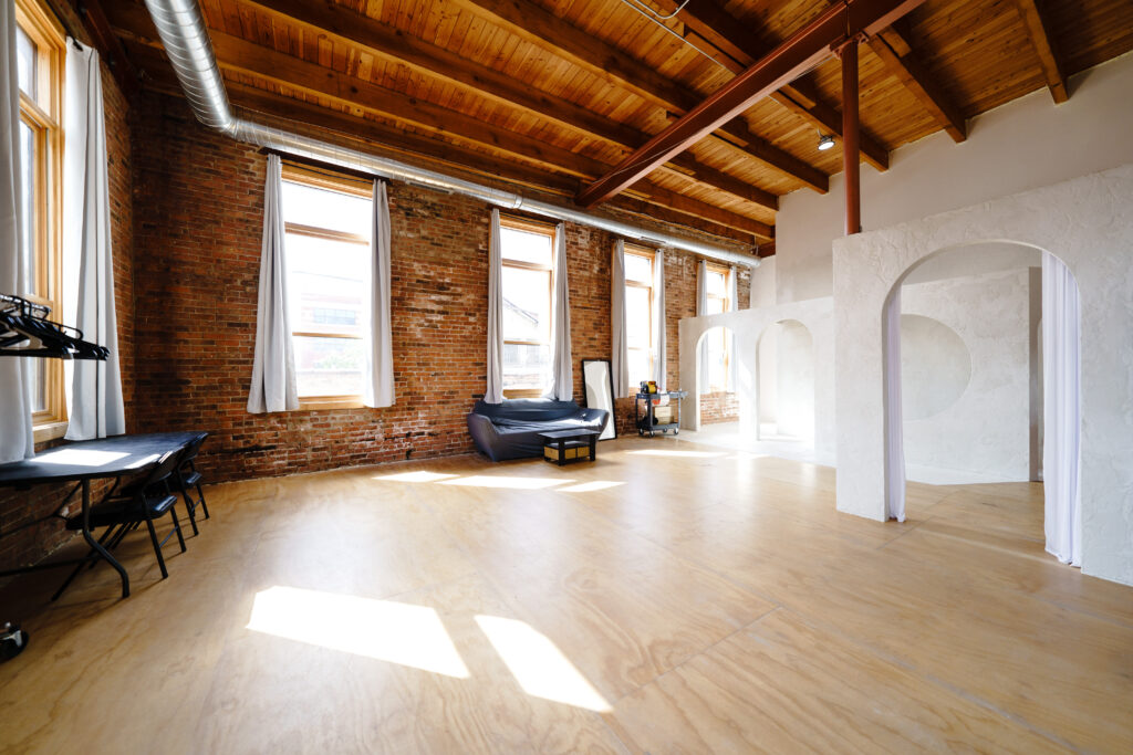 New Blackout, Daylight, Rain Room, Cycwall, Moroccan Studios for rent in Chicago. -