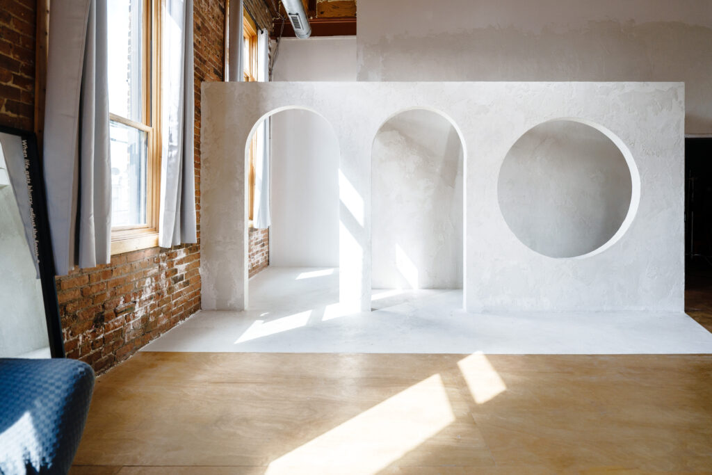 New Blackout, Daylight, Rain Room, Cycwall, Moroccan Studios for rent in Chicago. -