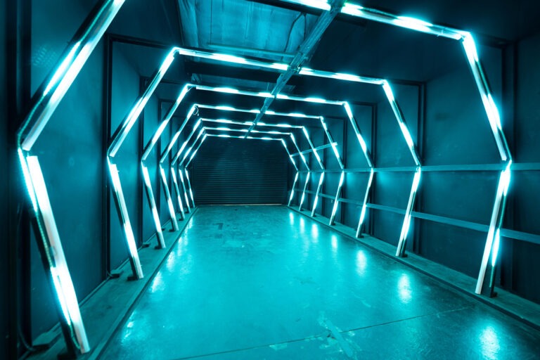 Olympic 2 - car RGB tunnel photo studio in Los Angeles