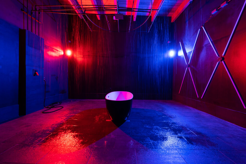 New Blackout, Daylight, Rain Room, Cycwall, Moroccan Studios for rent in Chicago. -