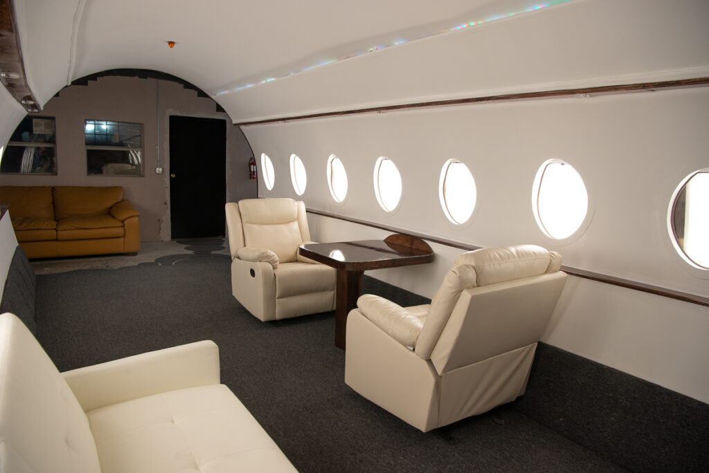 Viral Private Jet Photo Studio for Rent in Los Angeles -