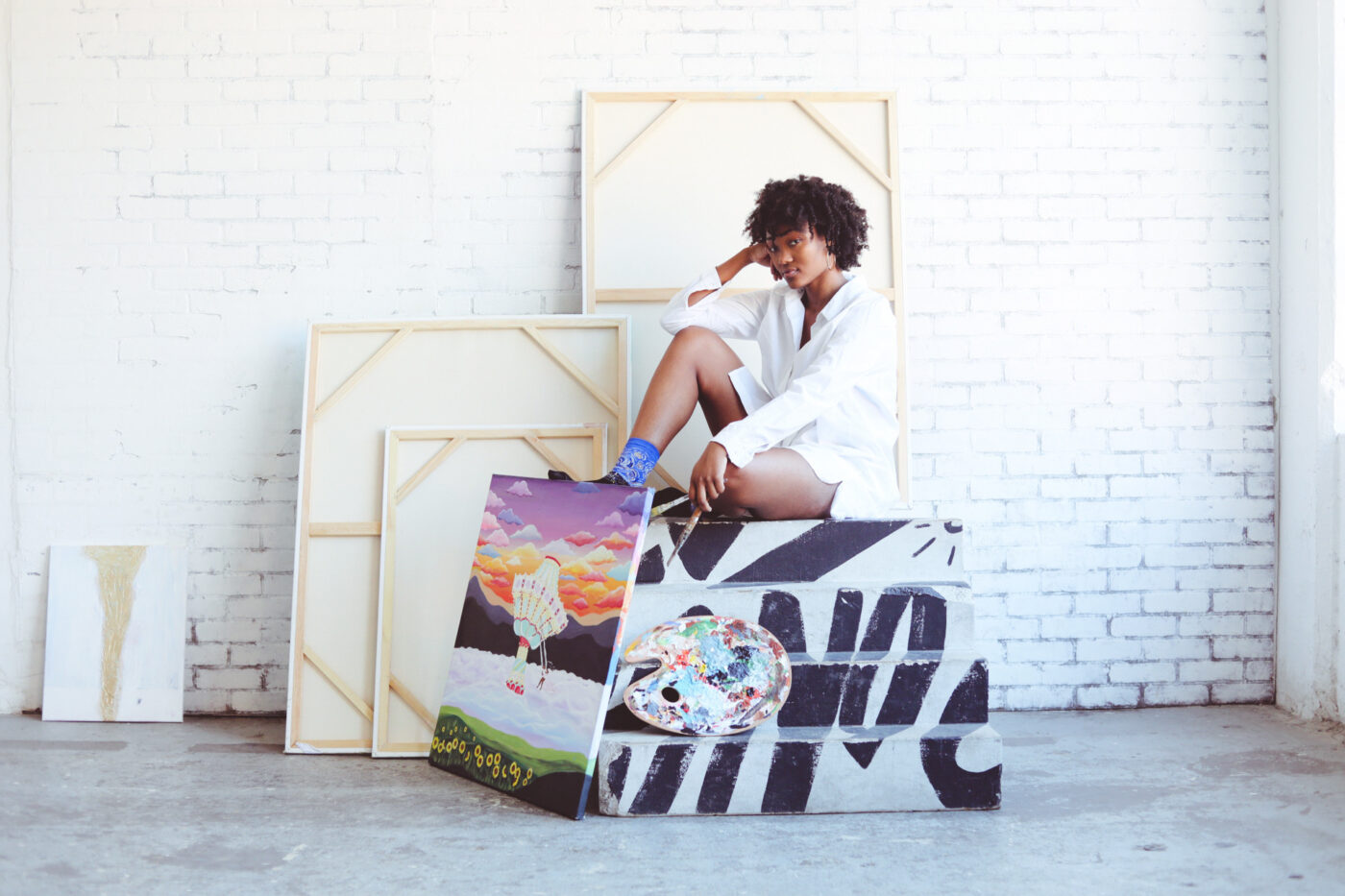 Shayla M. Russell's Art Shoot -wrongron, Wrong Ron, Studio Photography, Shot at FD Photo Studio, Shayla M. Russell's Art Shoot, rental stages, Photoshop, Photoshoot, photography services, photographer, New-York, Model, FD photo studio, blog, beauty shoot, !NYC3, !done