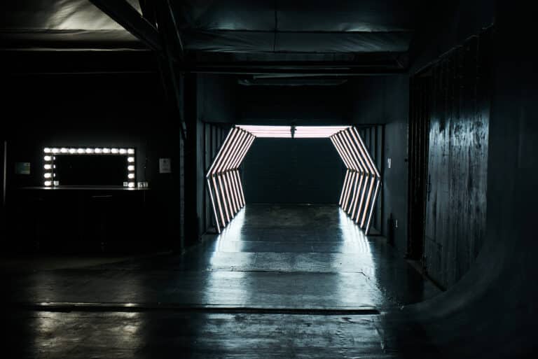 Olympic 2 light corridor Olympic 2 light corridor