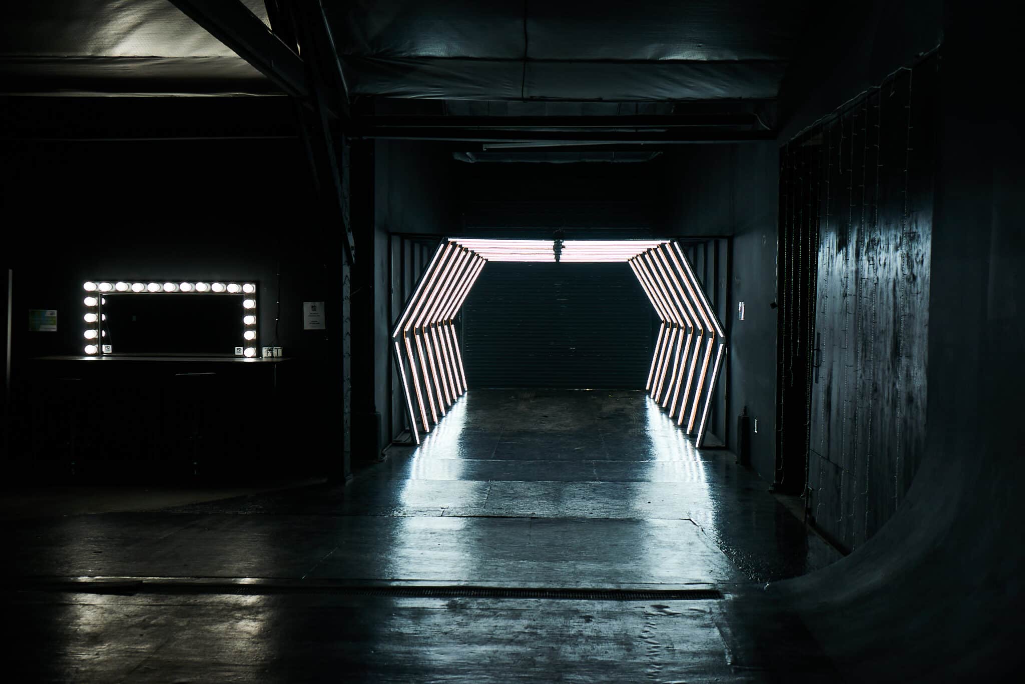 Olympic 2 light corridor