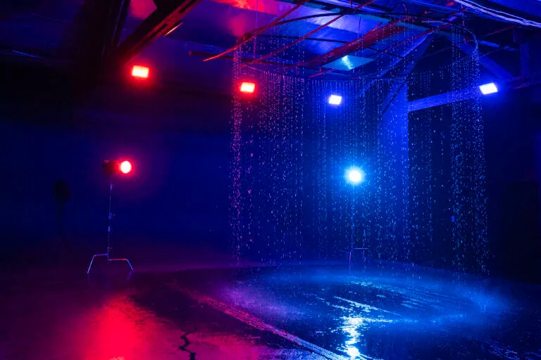 Olympic 2 - photo studio in Los Angeles with the rain feature, black cyc wall and car access