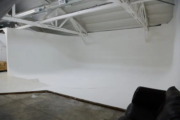 Car photo studio for rent with cycwall in Los Angeles