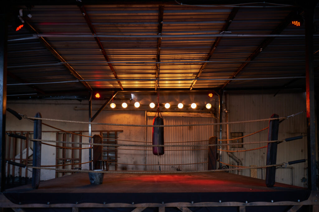 Olympic 5 boxing area