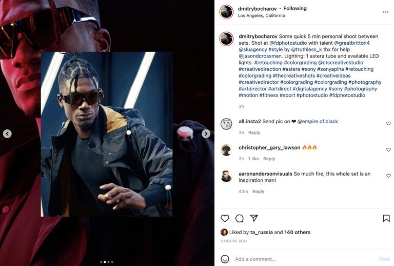 Olympic 2 - RGB car tunnel Los Angeles Photo Studio