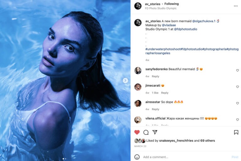 Olympic 1 - Underwater studio in Los Angeles