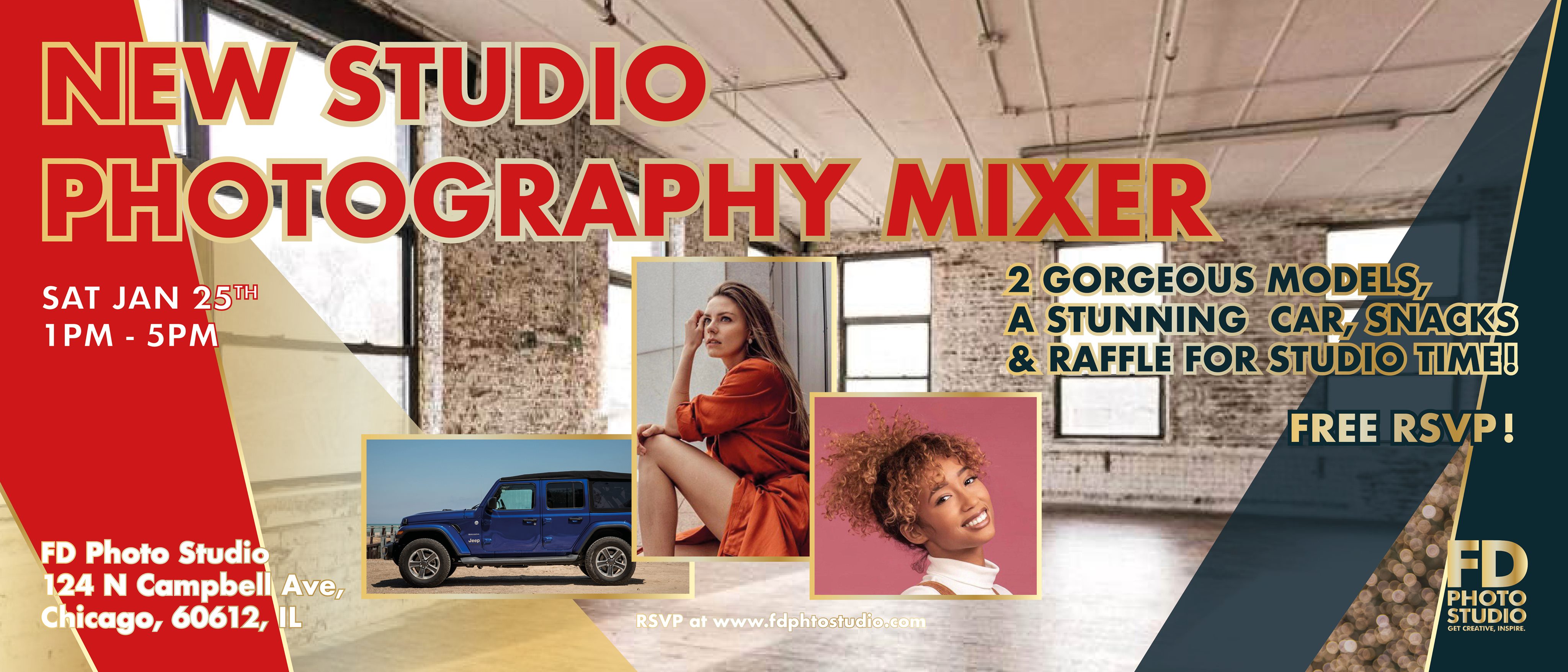 New Chicago Studio Photography Mixer | FD Photo Studio
