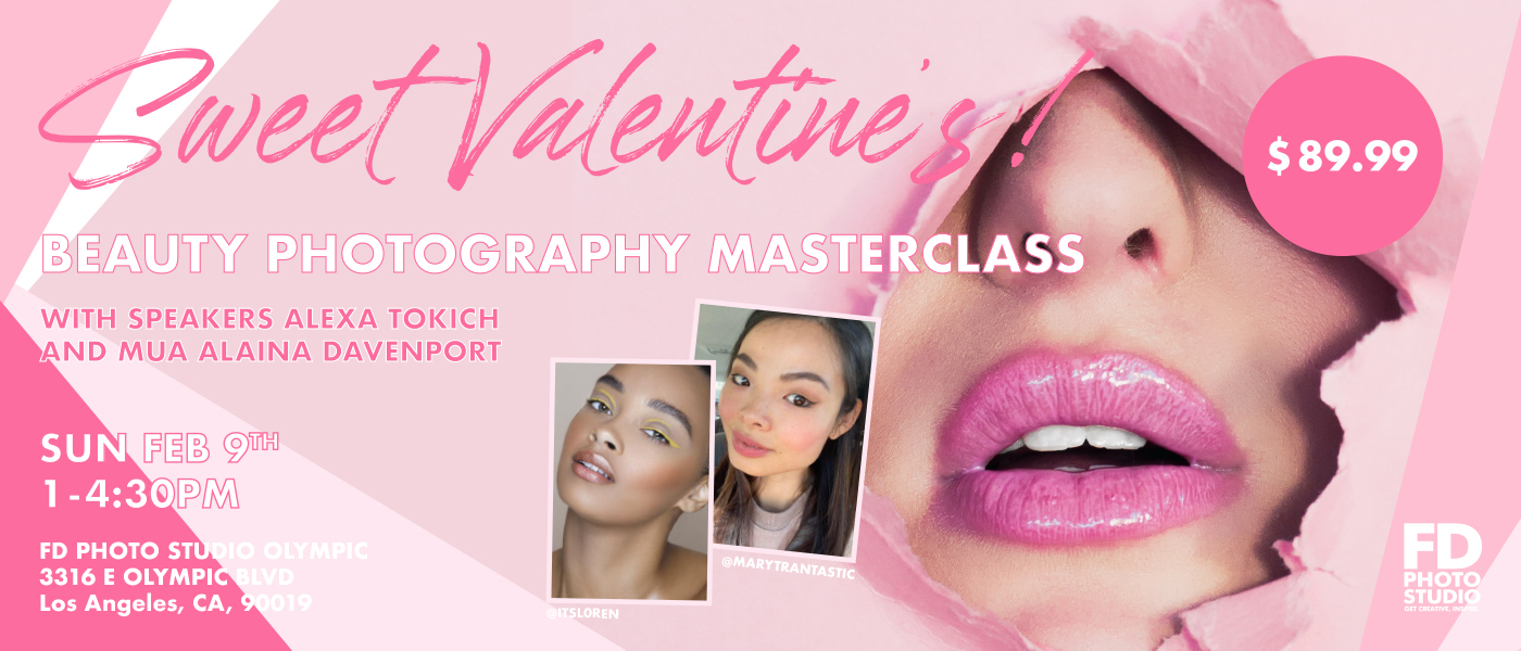 Sweet Valentine's Beauty Photography Masterclass | FD Photo Studio Sweet Valentine's Beauty Photography Masterclass | FD Photo Studio